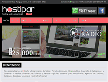 Tablet Screenshot of hostipar.com